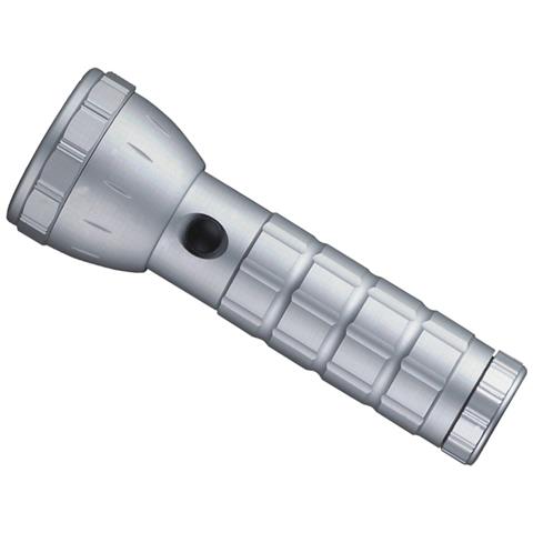 Torcia A 28 Leds Con Corpo In Alluminio, Impugnatura Antiscivolo, Pulsante On / off In Gomma, 28 Led Ultra Luminosi. 3 Batterie Ministilo (non Incluse).  - Foto 2