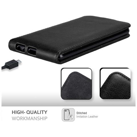 Custodia Compatibile Con Lg Stylus 2 In Nero Di Notte - Coperchio Protettivo In Design Flip Con Chiusura Magnetica - Foto 8