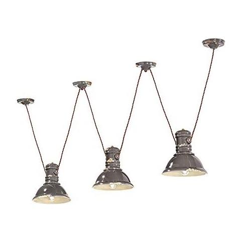 Industrial C1692, Sospensione 3 Luci, - Talpa - Foto 1