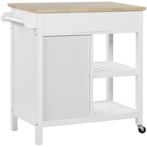 Carrello Da Cucina Bianco Genoa - Foto 14