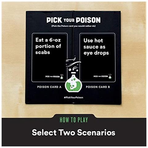 Scegli Il Tuo Veleno Gioco Di Carte Per Adulti L'edizione Nsfw Di Cosa Preferiresti Fare - Foto 2