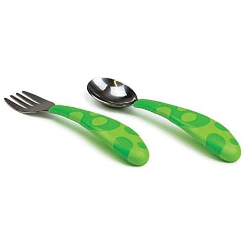 Bambino Forchetta E Cucchiaio Set Colori Assortiti - Foto 2