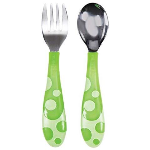 Bambino Forchetta E Cucchiaio Set Colori Assortiti - Foto 1
