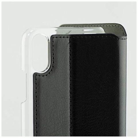 S1902744 Custodia Per Cellulare Con Aletta Iphone X Slim Ne Grammi O Tessuto Policarbonato - Foto 3