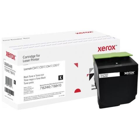 TONER COMPATIBILE - Everyday Nero con Lexmark 71B2HK0 / 71B0H10 Resa Elevata Capacita 6000 Pagine Quantità 1Pz - Foto 1