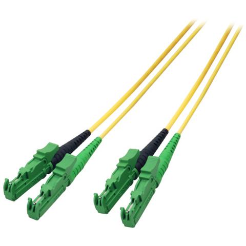 O0933.2 2m E-2000 (APC) E-2000 (APC) Giallo cavo a fibre ottiche - Foto 1