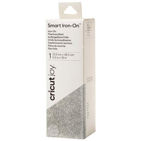 Foglio Termoadesivo Con Glitter Argento 19 'x 5,5' Cricut - Foto 1