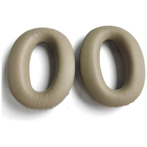 Cuscinetti Auricolari Per Sony Mdr-1000x Wh-1000xm2 1 Paio Di Khaki - Foto 1