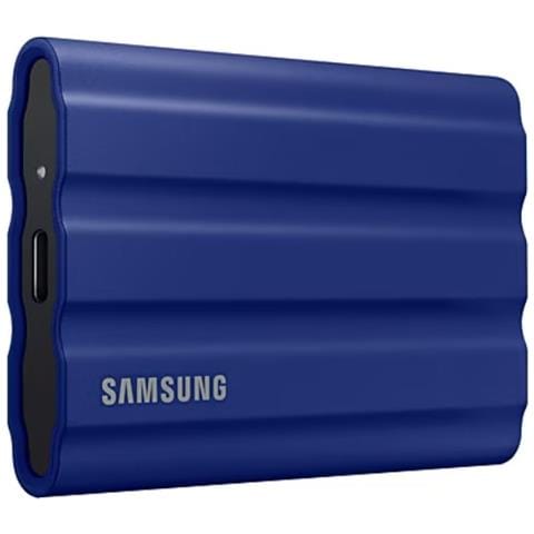 MU-PE1T0R SSD Serie T7 Shield 1TB con Interfaccia USB 3.2 Gen. 2 (10 Gbps) Blu - Foto 1