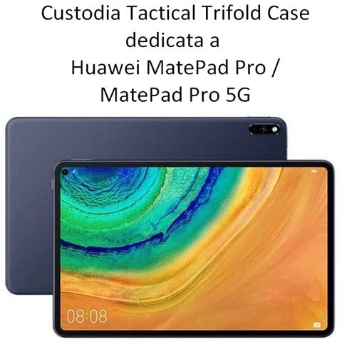 Custodia Originale Book Trifold Case Per Huawei Matepad Pro - 5g Black - Foto 2