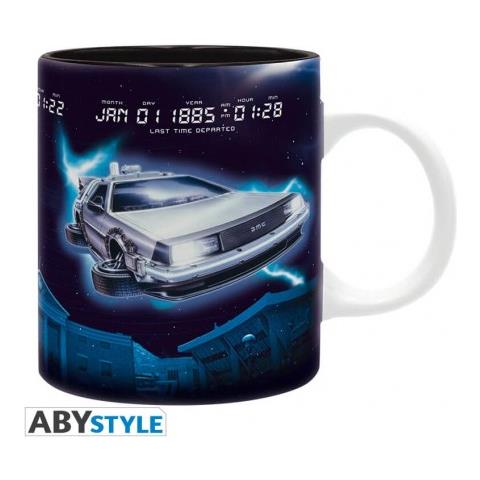 Back To The Future Mug Delorean - Tazza Da 320 Ml Della Delorean Ritorno Al Futuro - Abystyle - Foto 1