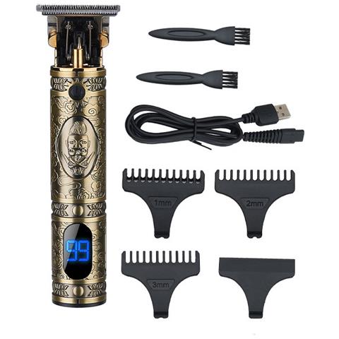 Tagliacapelli E Rifinitore Elettrici Dall'elegante Design Retrò Bronze - Foto 1