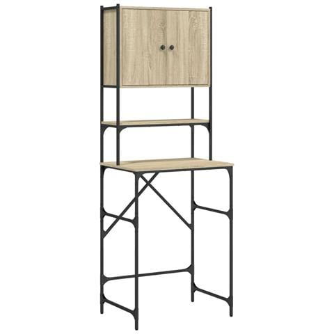 Mobile Per Lavatrice Rovere Sonoma 68x48,5x194 Cm - Foto 1