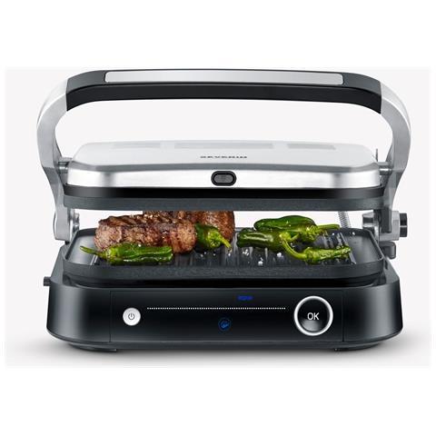 Griglia a contatto Colore Nero Argento Kg 2395 Potenza 2000 W - Foto 3