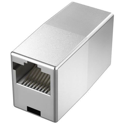 Essential Line - Netzwerkkoppler - Rj-45 (w) Bis Rj-45 (w) - Cat 5e - Silber (00200326) - Foto 2
