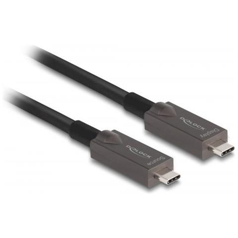 84179 Cavo Usb 15 M Usb 3.2 Gen 2 (3.1 Gen 2) Usb C Nero - Foto 1