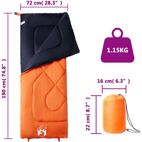 Sacco A Pelo Da Campeggio Per Adulti 3 Stagioni - Foto 5