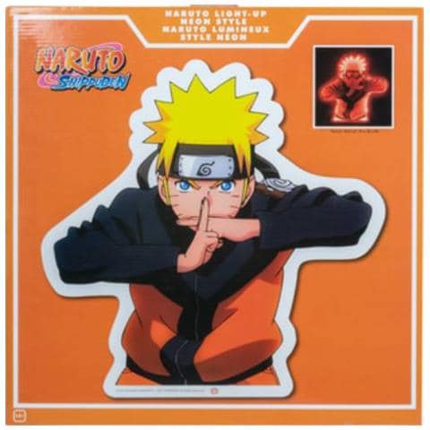 Lampada A Neon Da Muro Naruto 40 Cm, Multicolore - Foto 3