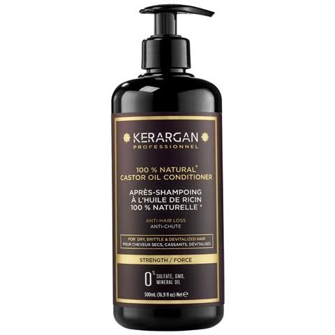 Balsamo Anti-caduta Con Olio Di Ricino - Districante & Nutriente Per Capelli Secchi E Fragili - Arricchito Con Cheratina E Olio Di Argan - Senza Solfati, Ogm, Oli Minerali - 500ml - Foto 1