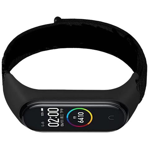 Cinturino In Nylon Per Xiaomi Band 8/9 Black - Foto 2