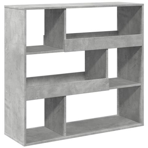 Libreria /divisorio Grigio Cemento 100x33x94,5 Cm - Foto 2