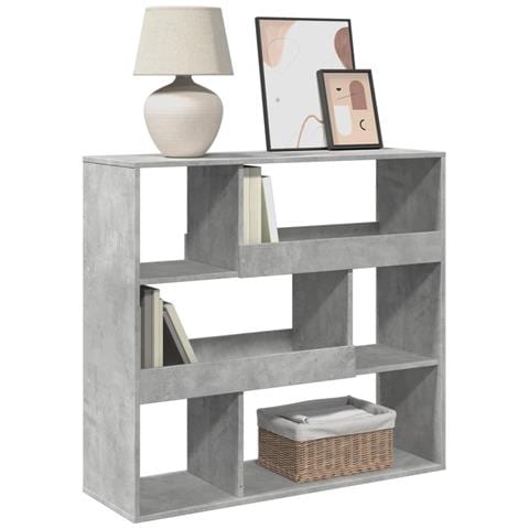 Libreria /divisorio Grigio Cemento 100x33x94,5 Cm - Foto 3