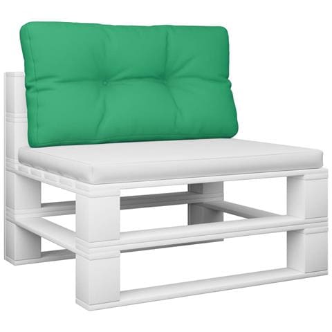 Cuscino Per Pallet Verde 70x40x12 Cm In Tessuto - Foto 3
