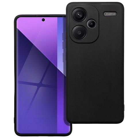 Custodia Tpu Silicone Cover Case Per Xiaomi Redmi Note 13 Pro Plus 5g Black - Foto 1