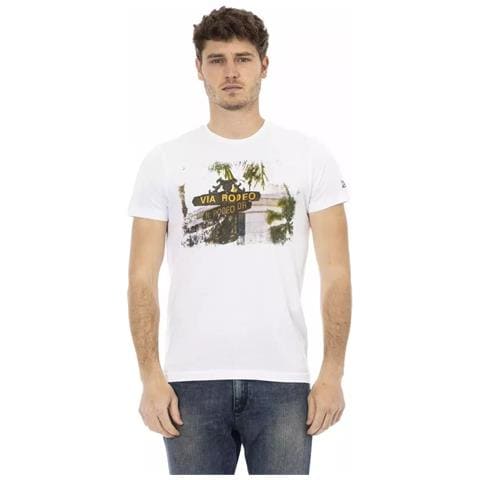 Maglietta In Cotone Bianco - Xl - Foto 1