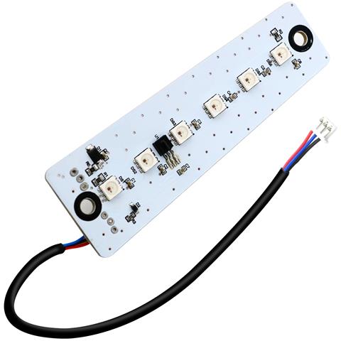 Barra A Led Per Il Braccio Pieghevole Dello Scooter Achilleus Dualtron, Bianco - Foto 1