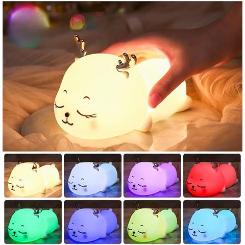 Lampada Led Deero: Luce Notturna Usb Con 7 Modalità Di Colore Per Atmosfera Magica - Foto 2