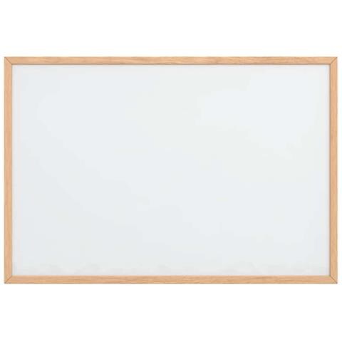 Lavagna Bianca Magnetica Con Cornice In Legno Di Pino 60x40 Cm - Foto 3