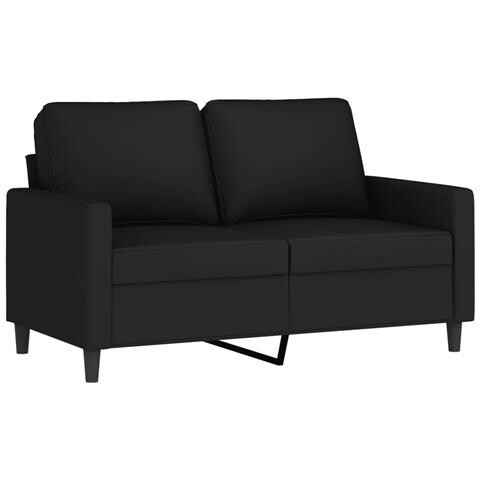Set Di Divani 3 Pz Con Cuscini Nero In Velluto - Foto 3