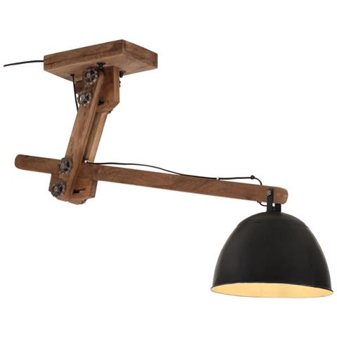 Lusso Casadino - Lampada Da Soffitto 25 W Nera 105x30x65-108cm E27 - Foto 2