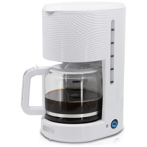 Briebe Cm1171wht Elegance Macchina Caffè Americano 10 Tazze, Filtro Riutilizzabile 1,25l 1000w Bianco - Foto 1