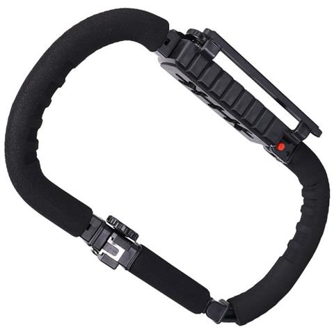 Stabilizzatore Hot Shoe Con Staffa Pieghevole A Forma Di U Per Fotocamera Dslr A Forma Di C - Foto 1
