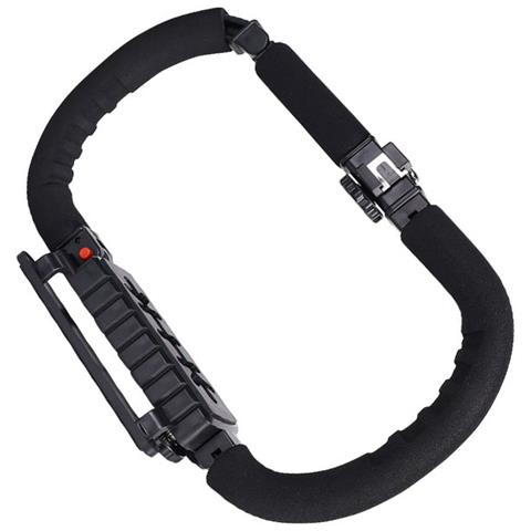Stabilizzatore Hot Shoe Con Staffa Pieghevole A Forma Di U Per Fotocamera Dslr A Forma Di C - Foto 2