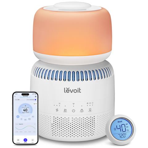 UMIDIFICATORE EVAPORATIVO PER BAMBINI Sprout, 3,8 L, ideale per cameretta e stanza dei bambini - Foto 1