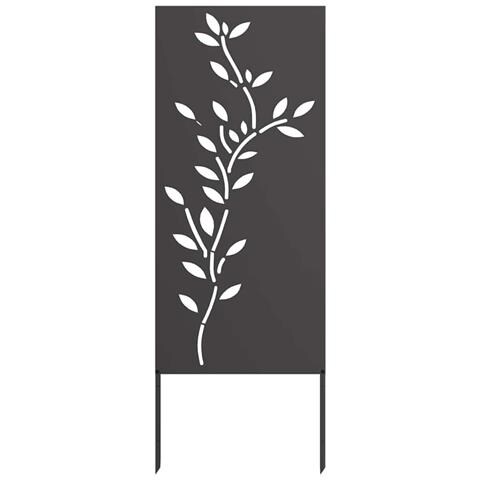 Pannello Decorativo da Giardino Nero 50 x 140 cm - Foto 1