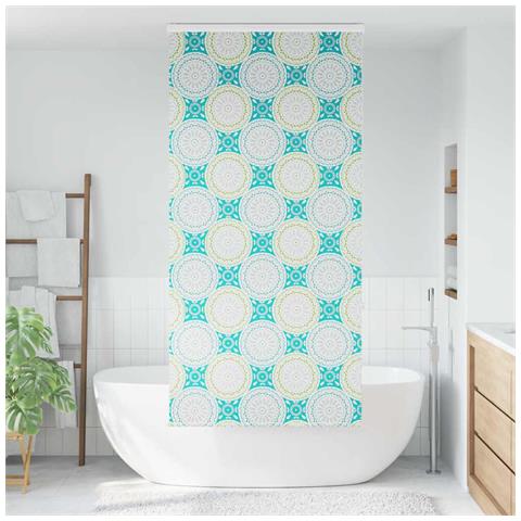 Tenda a Rullo Doccia con Cassonetto 100x240cm Larghezza Tessuto - Foto 2