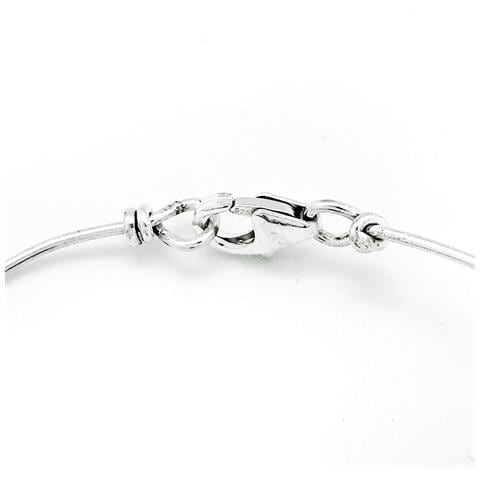 Bracciale In Argento ""unique Silver"" Dalmata Nero Argento 925 - Foto 4