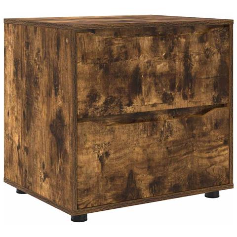 Armadio Rovere fumé 60 x 48 x 57 cm Legno multistrato - Foto 1