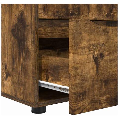 Armadio Rovere fumé 60 x 48 x 57 cm Legno multistrato - Foto 9