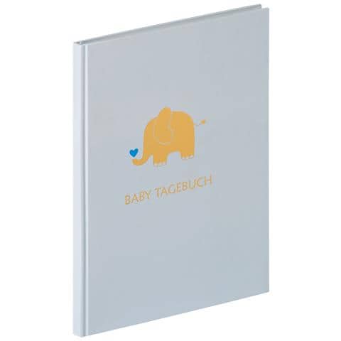 Diario Baby Animal, Blu, 20x28 Cm - Foto 1