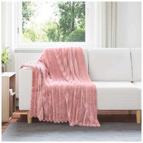 Coperte da Pile 6 pcs Rosa 150 x 130 cm Panno - Foto 2