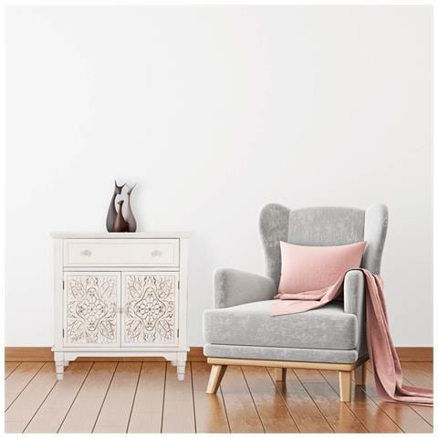 Mobile Da Ingresso In Legno Bianco 73x36,5x78h - Foto 2