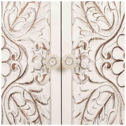 Mobile Da Ingresso In Legno Bianco 73x36,5x78h - Foto 8