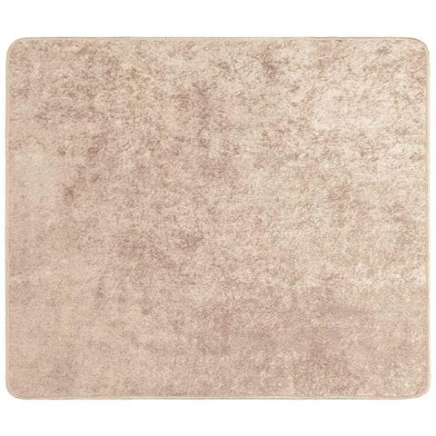Runner Tappeto MARSA Beige 80 x 100 cm Poliestere e PVC - Foto 1
