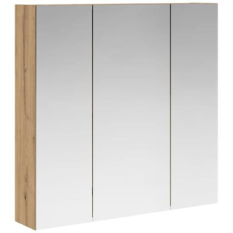 Mobiletto per specchio da bagno Rovere Artigianale - Foto 1