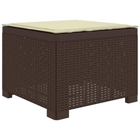 Divano da Giardino a 1 Posto con Cuscino Aspetto Rattan PP - Foto 1